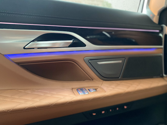 BMW M760Li 2020 V12 NIGHT DRIVE POV Ambient Lighting by AutoTopNL - YouTube